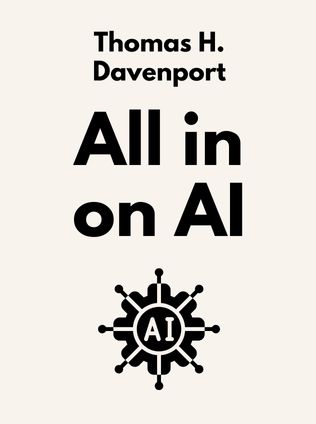All In On AI by Thomas H. Davenport, - Book Cover