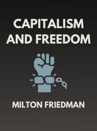 Capitalism and Freedom by Milton Friedman - Book Cover