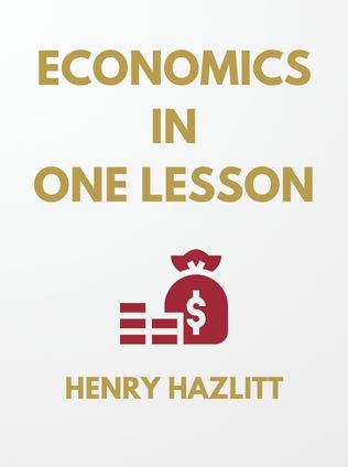 Economics in One Lesson by Henry Hazlitt - Book Cover
