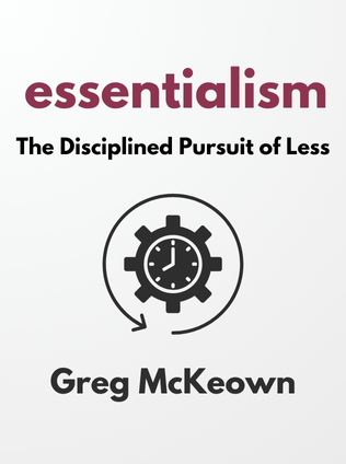 Essentialism by Greg McKeown - Book Cover