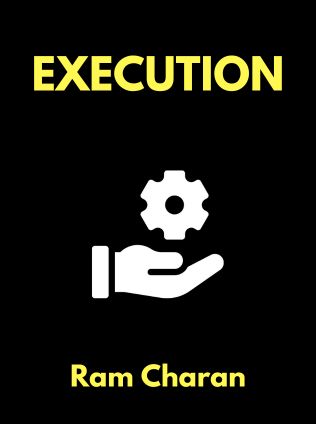Execution by Ram Charan, - Book Cover