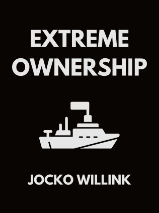 Extreme Ownership by Jocko Willink, - Book Cover