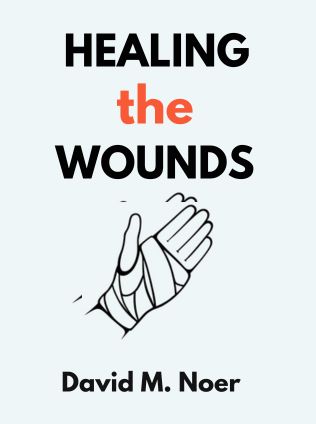 Healing the Wounds by David M. Noer - Book Cover