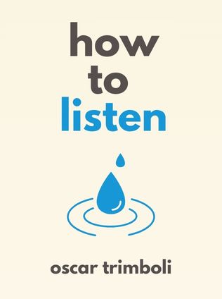 How to Listen by Oscar Trimboli - Book Cover