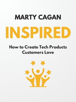 Inspired by Marty Cagan - Book Cover
