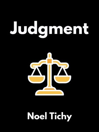 Judgment by Noel Tichy, - Book Cover