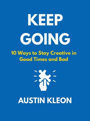 Keep Going by Austin Kleon - Book Cover
