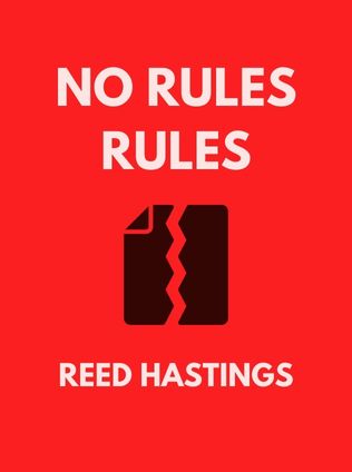 No Rules Rules by Reed Hastings - Book Cover