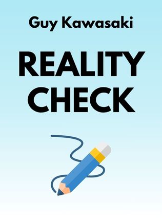 Reality Check by Guy Kawasaki - Book Cover