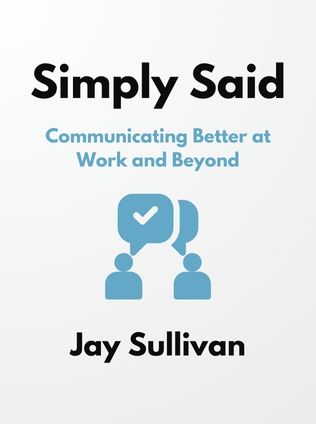 Simply Said by Jay Sullivan - Book Cover