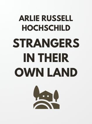 Strangers In Their Own Land by Arlie Russell Hochschild - Book Cover