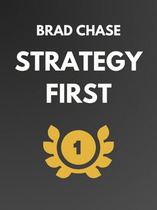 Strategy First by Brad Chase - Book Cover