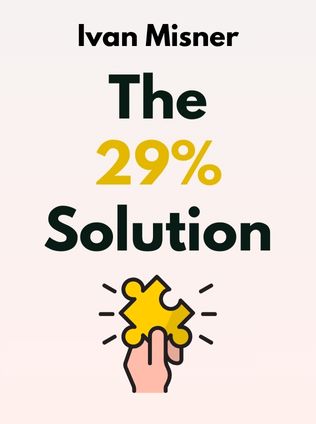 The 29% Solution by Ivan Misner, - Book Cover
