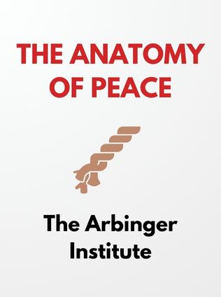 The Anatomy of Peace by The Arbinger Institute - Book Cover