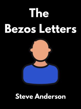 The Bezos Letters by Steve Anderson - Book Cover