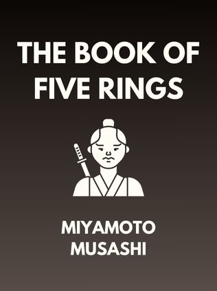 The Book of Five Rings by Miyamoto Musashi - Book Cover