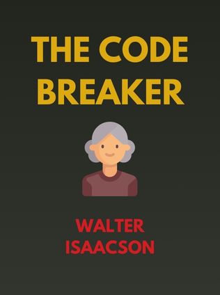 The Code Breaker by Walter Isaacson - Book Cover