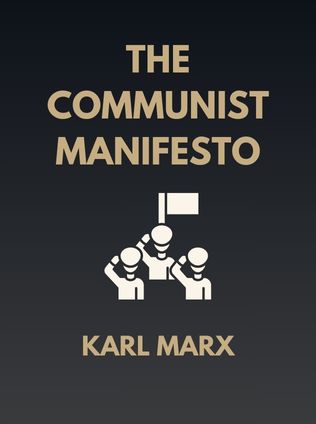 The Communist Manifesto by Karl Marx - Book Cover