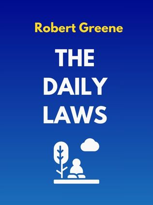The Daily Laws by Robert Greene - Book Cover