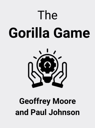 The Gorilla Game by Geoffrey Moore and Paul Johnson - Book Cover