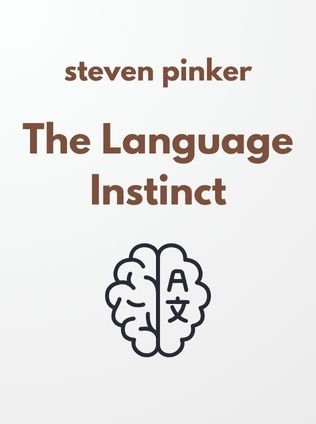 The Language Instinct by Steven Pinker - Book Cover