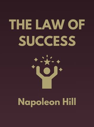 The Law of Success by Napoleon Hill - Book Cover
