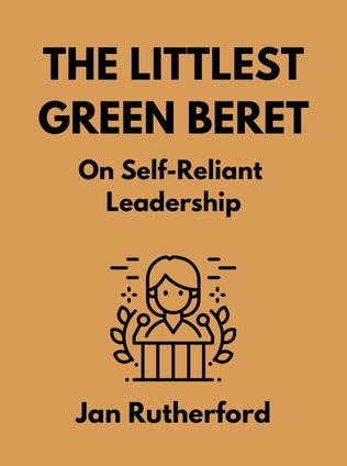 The Littlest Green Beret by Jan Rutherford - Book Cover