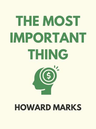The Most Important Thing by Howard Marks - Book Cover