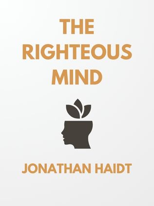 The Righteous Mind by Jonathan Haidt - Book Cover