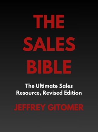 The Sales Bible by Jeffrey Gitomer - Book Cover