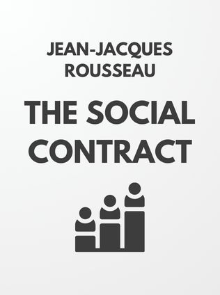 The Social Contract by Jean-Jacques Rousseau - Book Cover