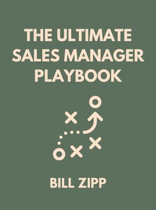 The Ultimate Sales Manager Playbook by Bill Zipp - Book Cover