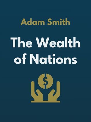 The Wealth of Nations by Adam Smith - Book Cover