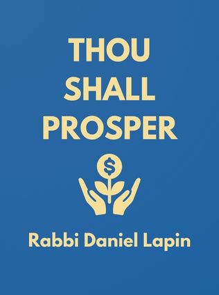 Thou Shall Prosper by Rabbi Daniel Lapin - Book Cover