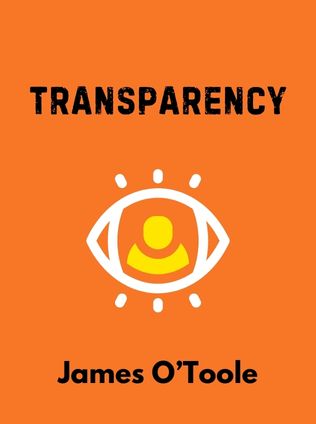 Transparency by James O’Toole, - Book Cover