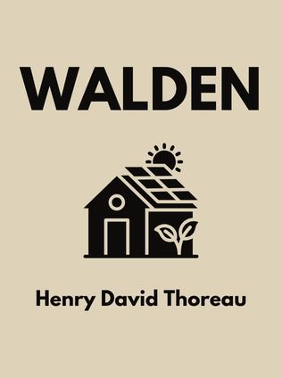 Walden by Henry David Thoreau - Book Cover