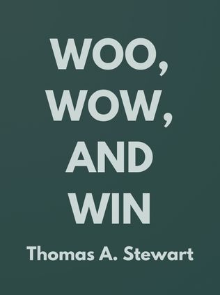 Woo, Wow, and Win by Thomas A. Stewart - Book Cover