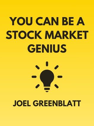 You Can Be a Stock Market Genius by Joel Greenblatt - Book Cover