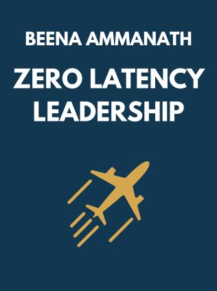 Zero Latency Leadership by Beena Ammanath - Book Cover